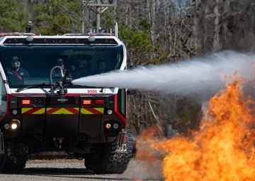 Arnold AFB Fire and Emergency Services boost readiness with annual live fire training