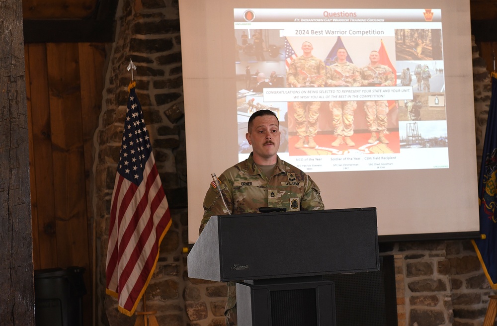 PAARNG Best Warrior Competition 2025