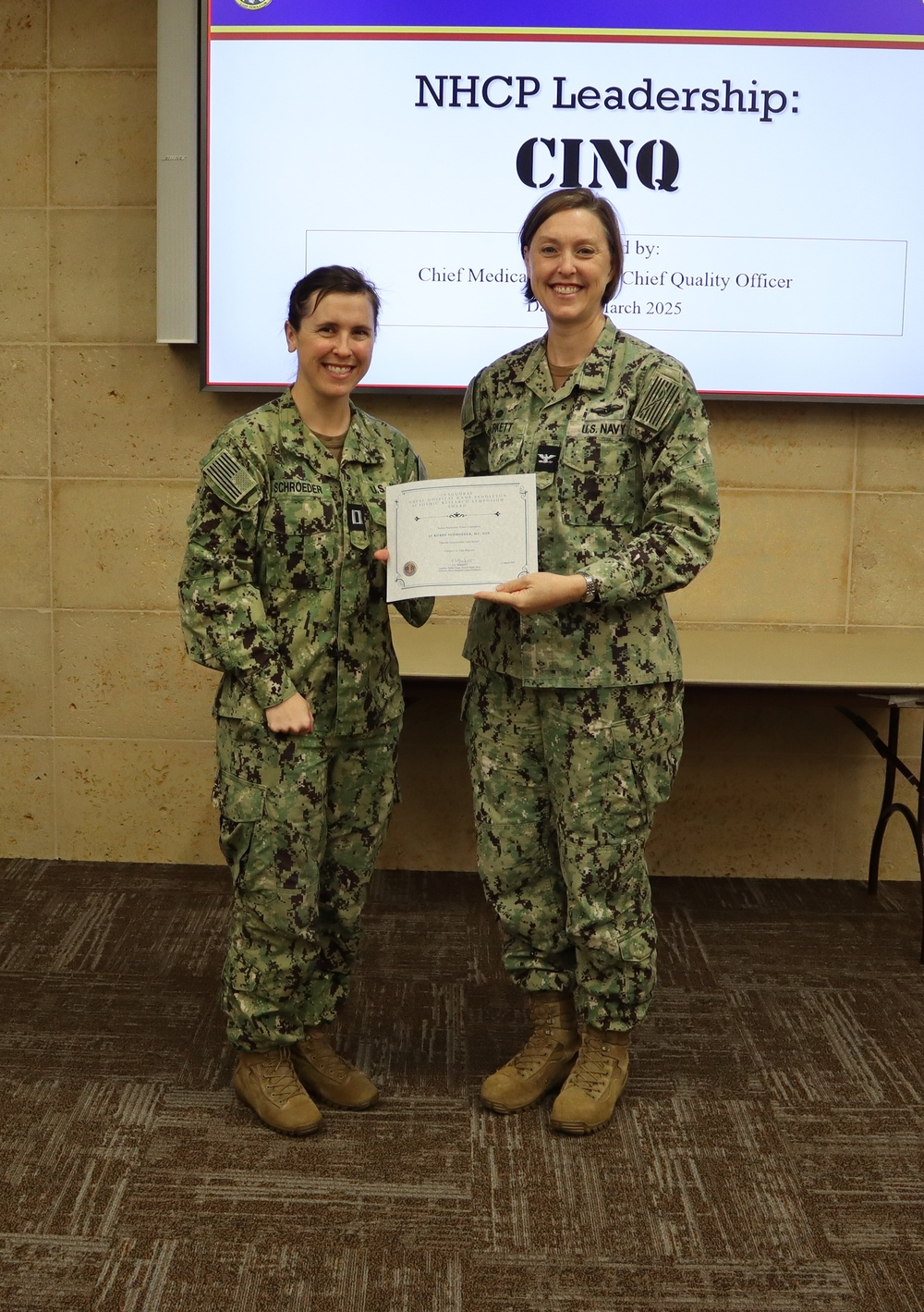 NMRTC Camp Pendleton holds inaugural Academic Research Symposium