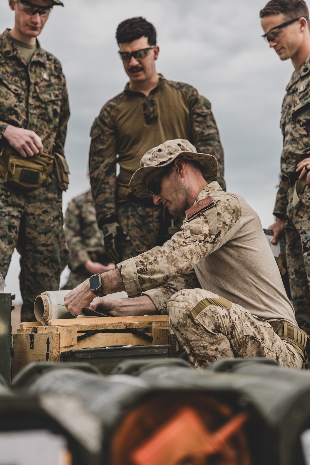 EOD Technicians from across the Corps advance their craft at the EOD Advanced Training Center