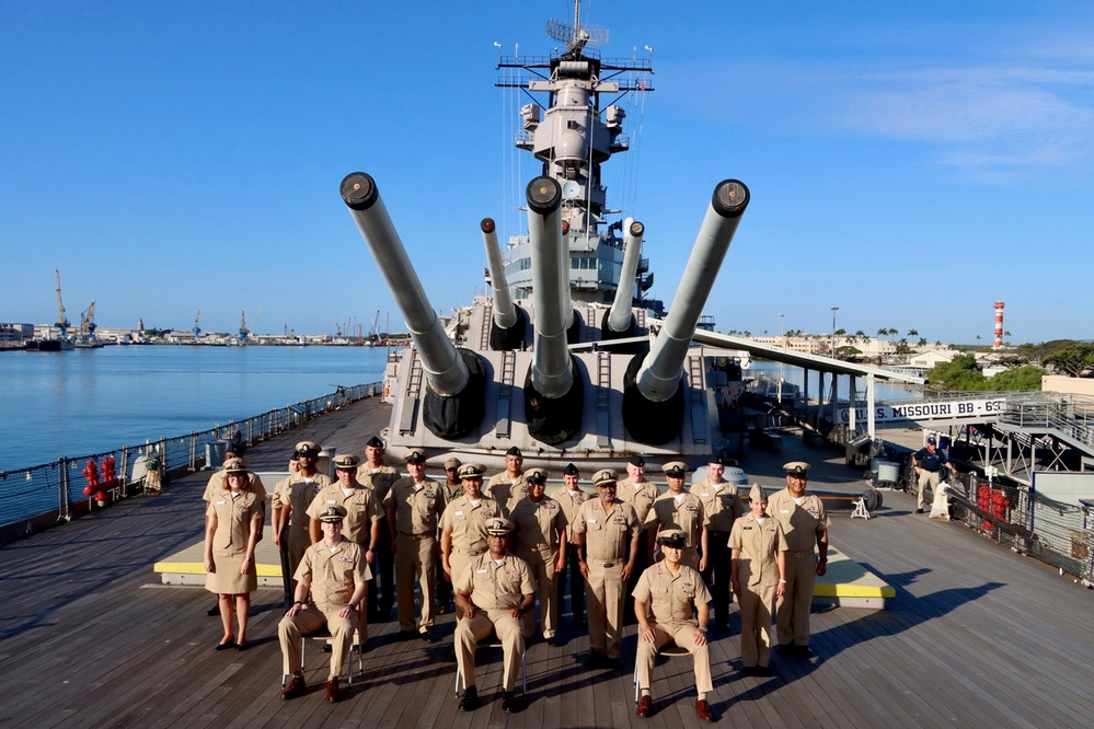 NAVSUP FLC Pearl Harbor Visits Historic USS Missouri