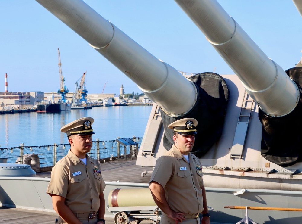 NAVSUP FLC Pearl Harbor Visits Historic USS Missouri