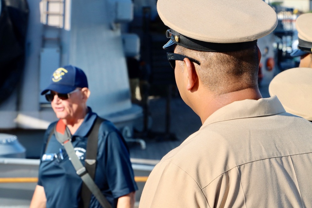 NAVSUP FLC Pearl Harbor Visits Historic USS Missouri