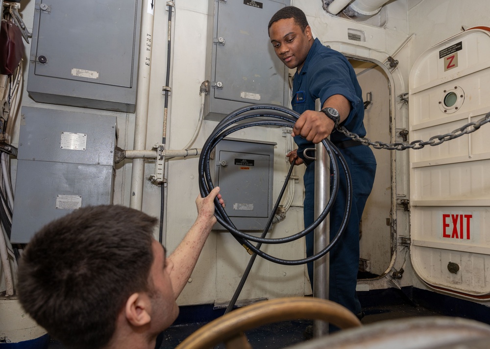 Daily Operations Aboard USS George H.W. Bush (CVN 77)