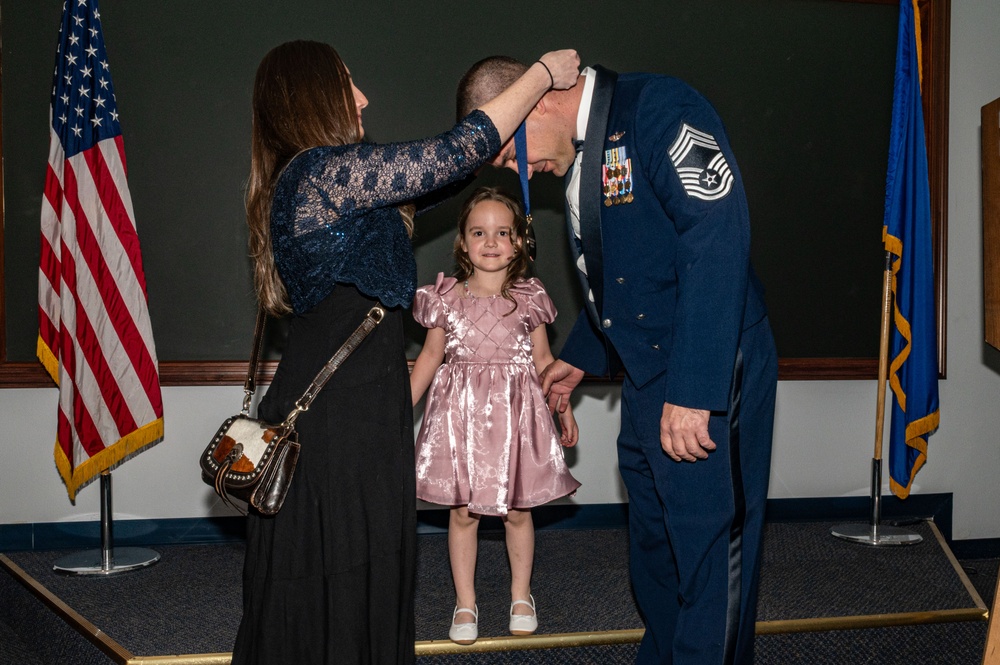 Nellis Honors New Chief Master Sergeants at Chief Recognition Ceremony