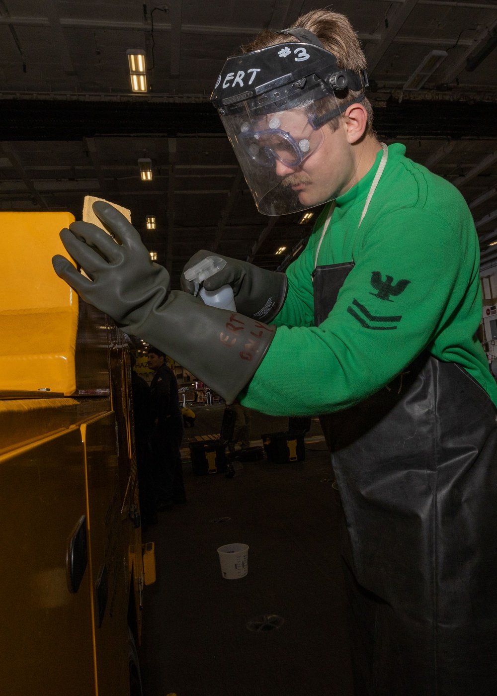 Daily Operations Aboard USS George H.W. Bush (CVN 77)