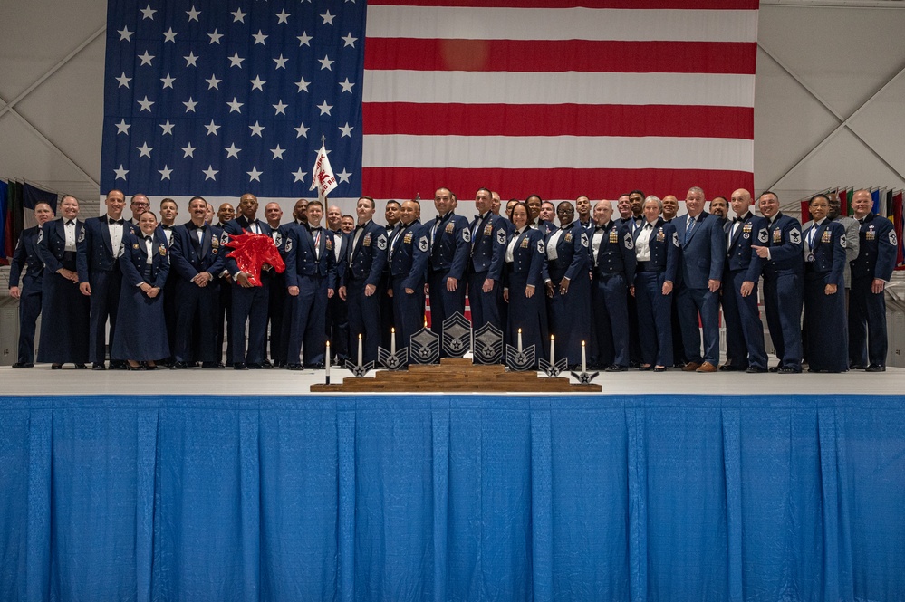 Nellis Honors New Chief Master Sergeants at Chief Recognition Ceremony