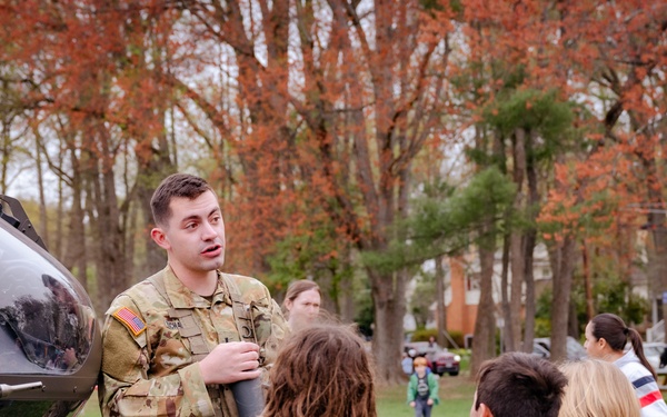 Soaring into Service: D.C. Army National Guard Supports Cub Scouts' First Responder Day