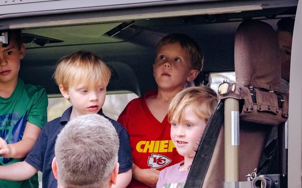 Soaring into Service: D.C. Army National Guard Supports Cub Scouts' First Responder Day