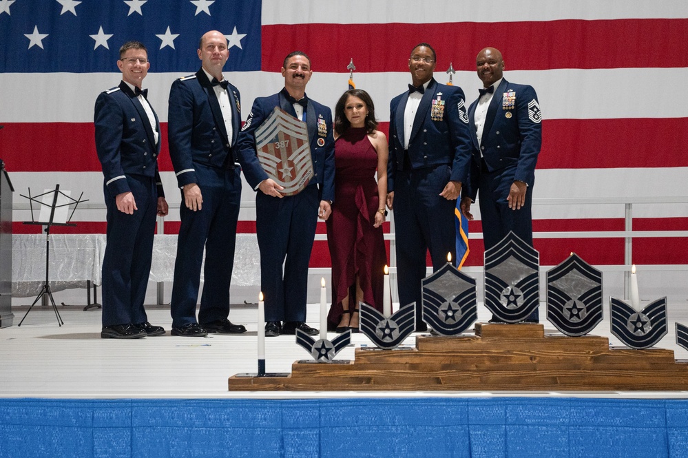 Nellis Honors New Chief Master Sergeants at Chief Recognition Ceremony