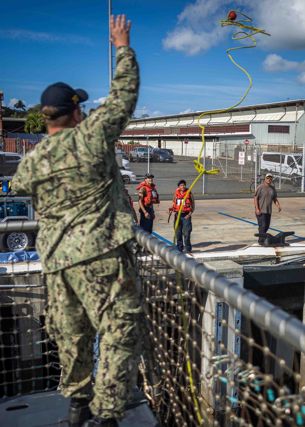 HURREX 2025 training aboard USS USS Carl M. Levin