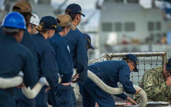 HURREX 2025 training aboard USS Carl M. Levin