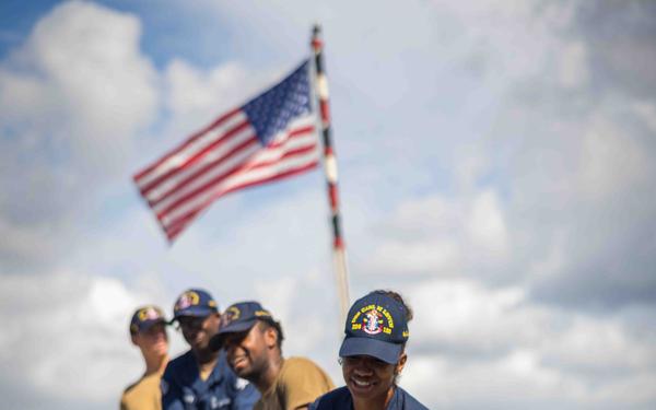 HURREX 2025 training aboard USS Carl M. Levin