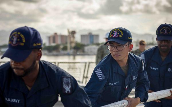 HURREX 2025 training aboard USS Carl M. Levin