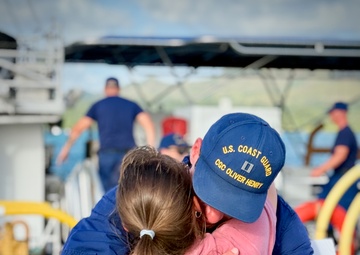 USCGC Oliver Henry returns to Guam after successful transit post drydock, historic regional engagement