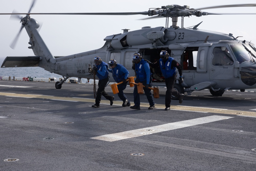 USS Iwo Jima Conducts Flight Operations