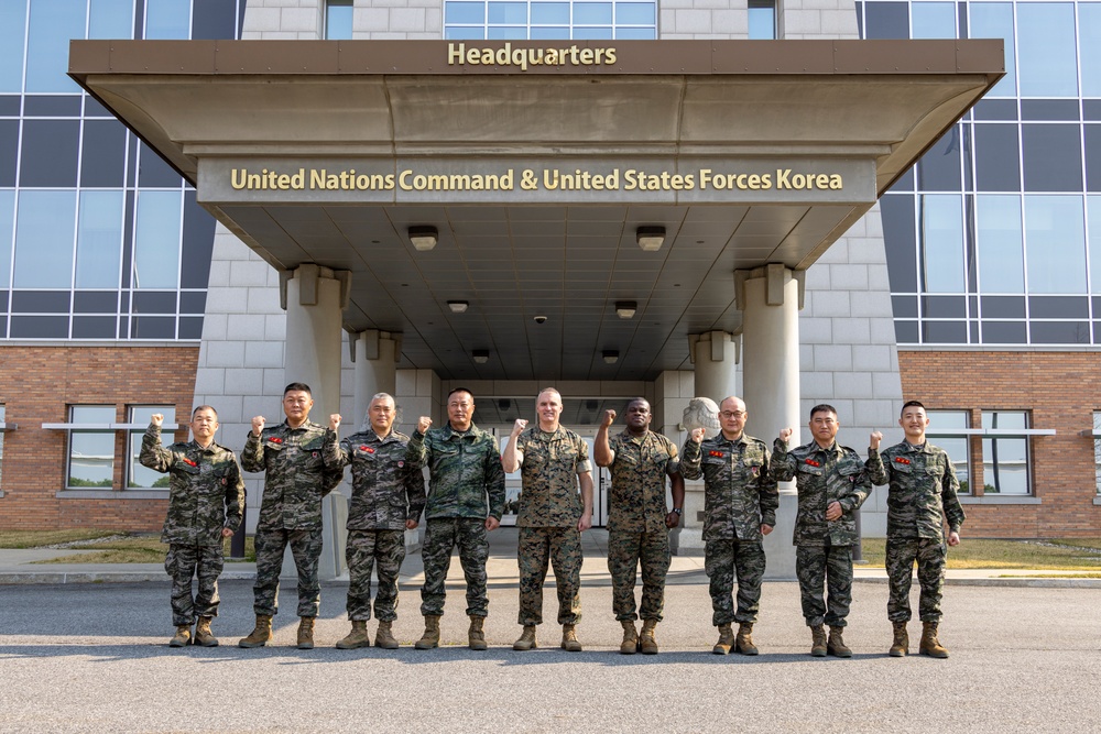 ROKMC Senior Enlisted Leaders Visit USAG Humphreys