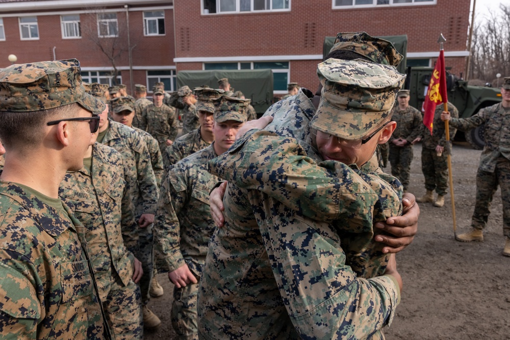 Cpl. Richard Tofte Promotion Ceremony during KMEP 25.1