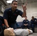 Wayne E. Meyer Conducts CPR Training