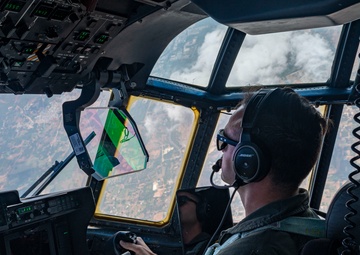 U.S Air Force and Indian Armed Forces conduct free fall training during Exercise Tiger Triumph 2025