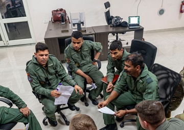 U.S Air Force and Indian Armed Forces conduct free fall training during Exercise Tiger Triumph 2025