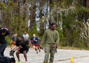 MARFORCOM's G-1 Section Hosts Battalion PT