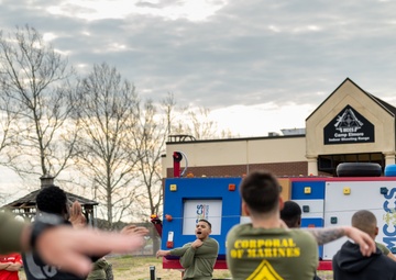 MARFORCOM's G-1 Section Hosts Battalion PT