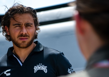 Tampa Bay Rowdies tour MacDill AFB