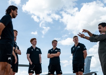 Tampa Bay Rowdies tour MacDill AFB