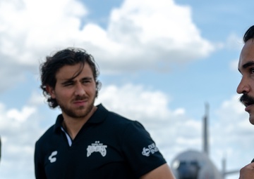 Tampa Bay Rowdies tour MacDill AFB