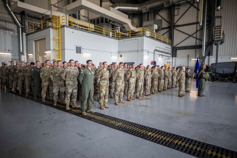 West Virginia governor presides over the assumption of command ceremony for the Adjutant General of the West Virginia National Guard