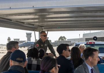 Members of the California state legislature and senate visit MCAS Miramar