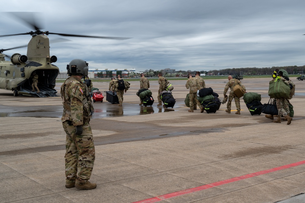 Maryland Air National Guard demonstrates readiness during Exercise Wolverine Strike