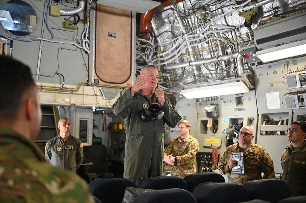 4th Air Force Commander Visits McChord Deployers at March ARB