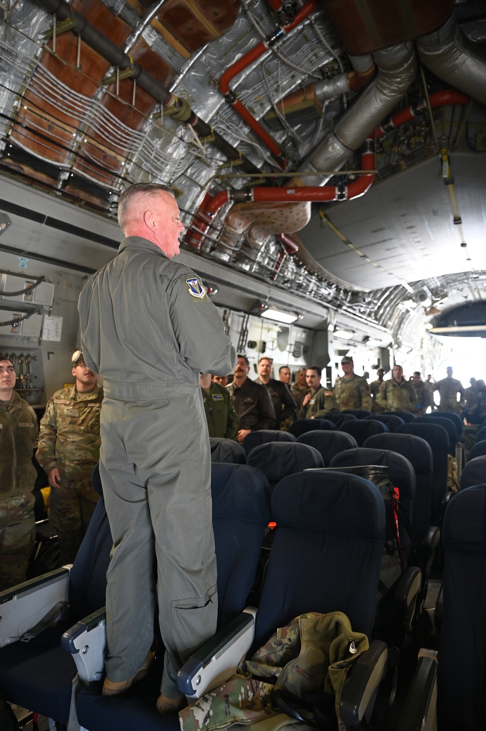 4th Air Force Commander Visits McChord Deployers at March ARB