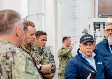 Rear Adm. Rick Seif Visits Undersea Rescue Command