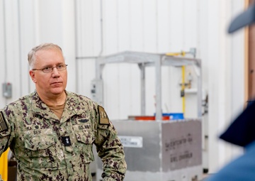 Rear Adm. Rick Seif Visits Undersea Rescue Command