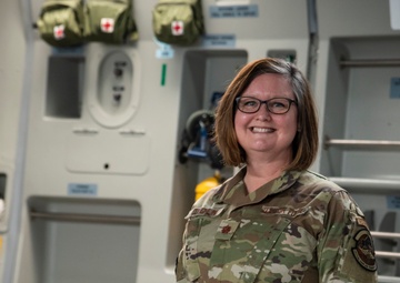 Maj. Kristina Coughlin USAF Nursing Educator of the Year