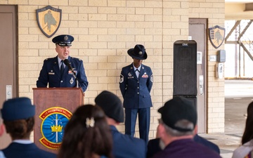 324 TRS Dedication ceremony