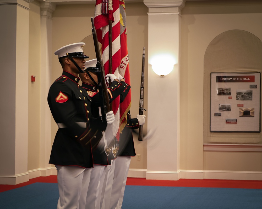 Color Sergeant Relief and Appointment Ceremony