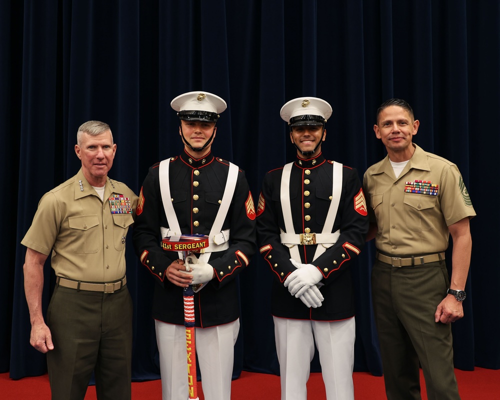 Color Sergeant Relief and Appointment Ceremony