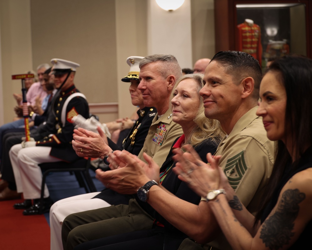 Color Sergeant Relief and Appointment Ceremony