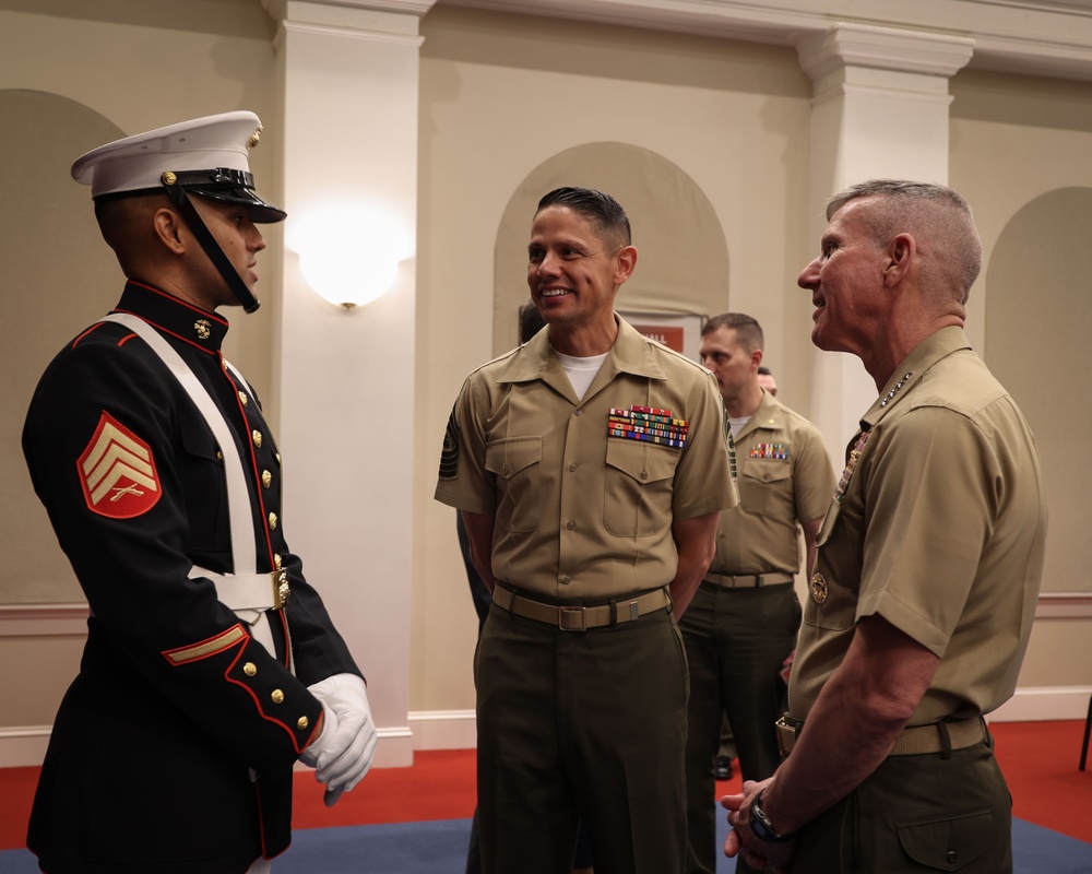 Color Sergeant Relief and Appointment Ceremony