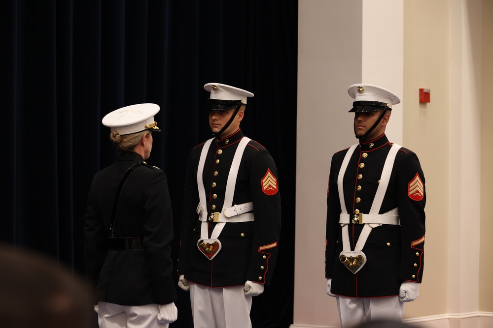 Color Sergeant Relief and Appointment Ceremony