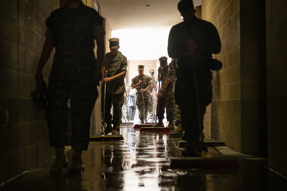 HQSPTBN Marines participate in OCS II