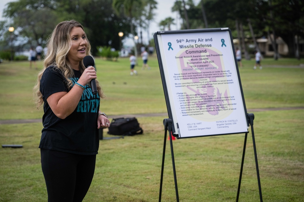 94th AAMDC SAAPM walk/run event