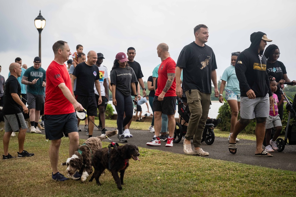 94th AAMDC SAAPM walk/run event