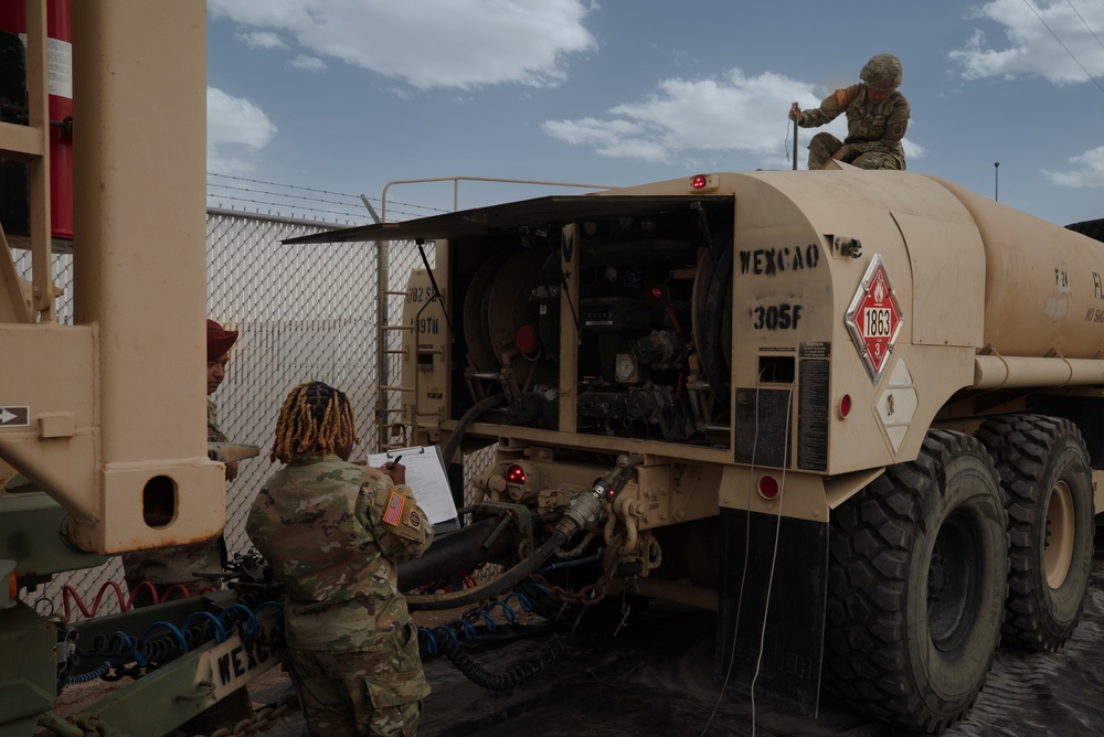 264th Combat Sustainment Battalion supports southern border mission