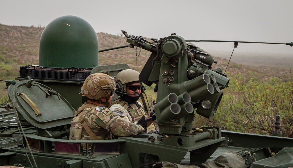 U.S. Soldiers conduct a squad level reconnaissance patrol along the southern border