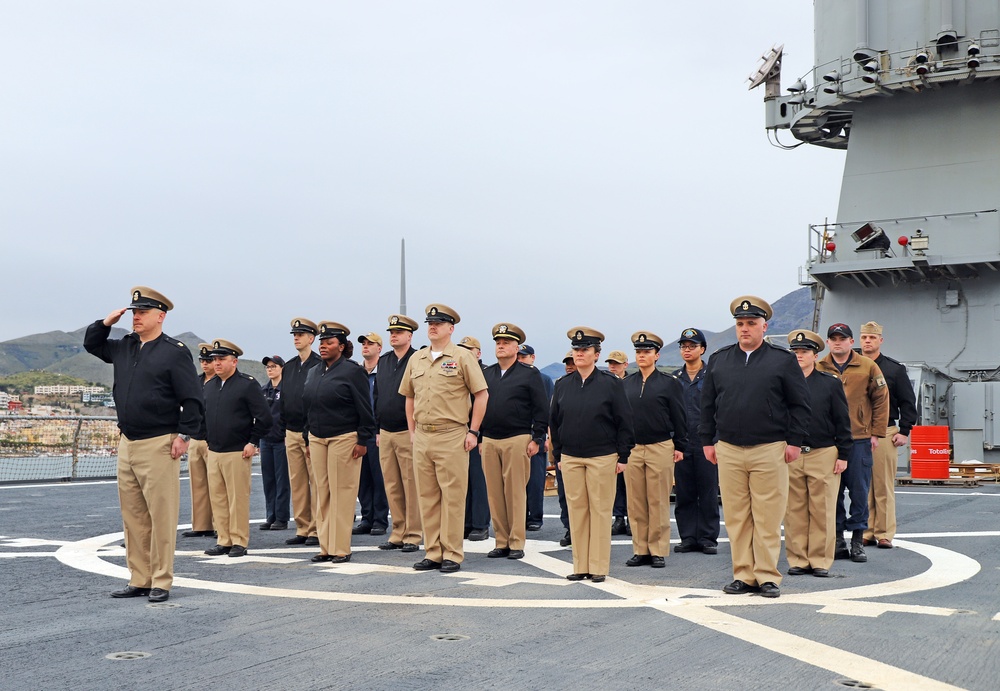 CPO Birthday Aboard USS Mount Whitney